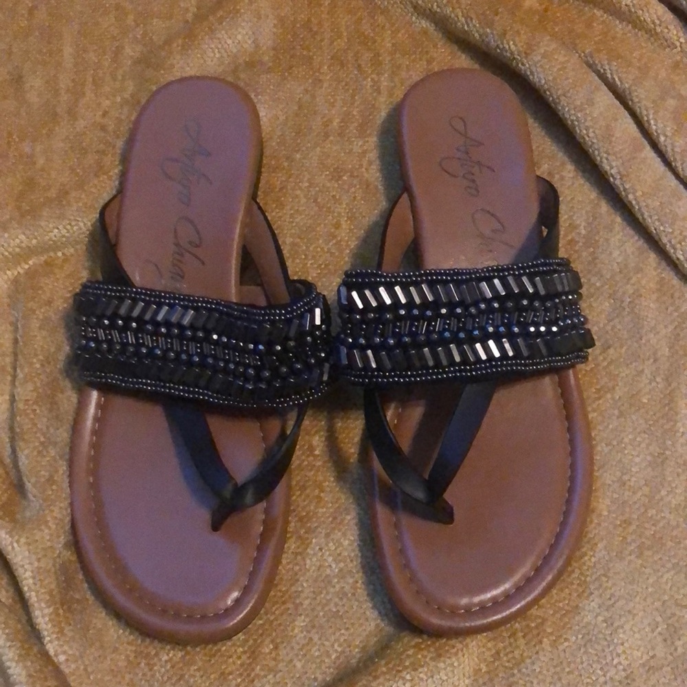 Beaded sandals